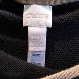 Chicos,Bl/Tan,OS,Sweater Poncho