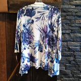 Chicos,White+,2,Floral Cardigan