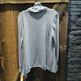 Christopher & Banks,Grey ,L,Puffy Cardi