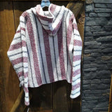 Made from the Earth,Grey ,M,Stripe Pullover
