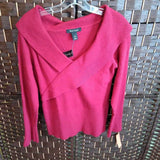 White House Black Market,Red ,M,Off Shldr SWeater
