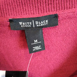White House Black Market,Red ,M,Off Shldr SWeater