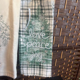 Love Peace Koy,Set of 3,Kitchen Towels