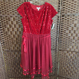 Speechless Dress,Red ,20,Velvet