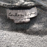 LONDON KAYE,Gray,Large,Long Cardigan
