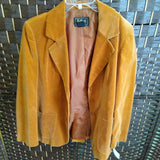 Fritzi,Cognac,10,Velvet Blazer