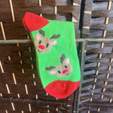 REINDEER,Grn , Socks