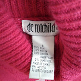 de Rotchild,Red,Small,Sweater