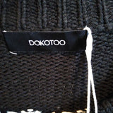 Dokotoo,Black+,Medium,Cardigan