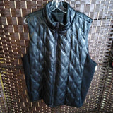 Chicos,Black,2,Faux Leather Vest