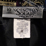 Kensington Square,Plum Blk ,S,Blazer