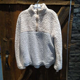 Thread Supply,Pink/Gray,Medium,Sherpa Jacket