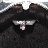 Misook,Olive Blk ,M,Knit Blazer