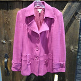 Relativity,Pinl,L,Button Coat
