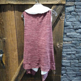 Almost Famous,Maroon/Cr,Large,Cardi Vest